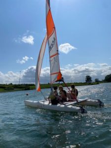 Pilotage d’un catamaran