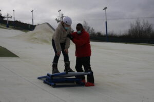 Les enfants des écoles primaires s’entraînent au ski !