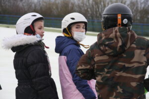 Les enfants des écoles primaires s’entraînent au ski !