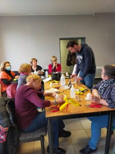 Atelier floral à la MVE