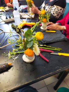 Atelier floral à la MVE