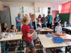 L’école primaire Jaurès et les bio jardins