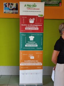 Remise du Label Bio au restaurant scolaire