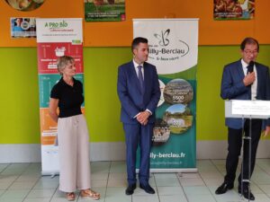 Remise du Label Bio au restaurant scolaire