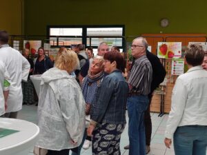 Remise du Label Bio au restaurant scolaire