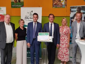 Remise du Label Bio au restaurant scolaire