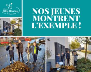 NOS JEUNES montrent L’EXEMPLE