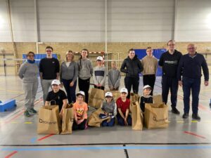 NOEL au club de BADMINTON