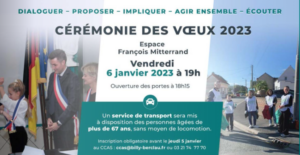 CÉRÉMONIE DES VŒUX 2023