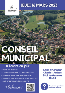 CONSEIL MUNICIPAL