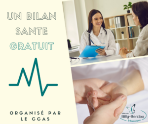 Bilans de santé gratuit