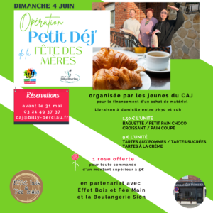 Opération petit déj de la fête des mères