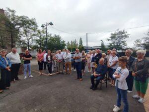 Inauguration du panneau touristique de l’église