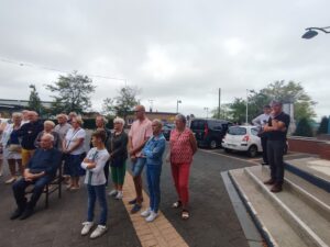 Inauguration du panneau touristique de l’église