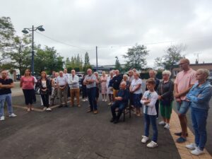 Inauguration du panneau touristique de l’église