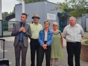 Inauguration du panneau touristique de l’église