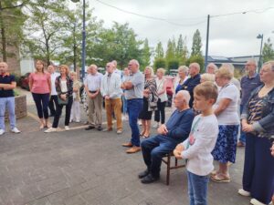 Inauguration du panneau touristique de l’église