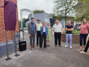 Inauguration du panneau touristique de l’église