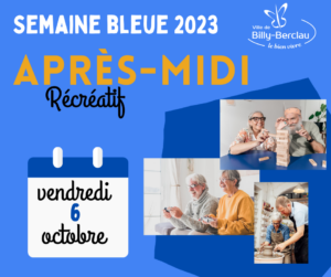 Après-midi récréatif seniors