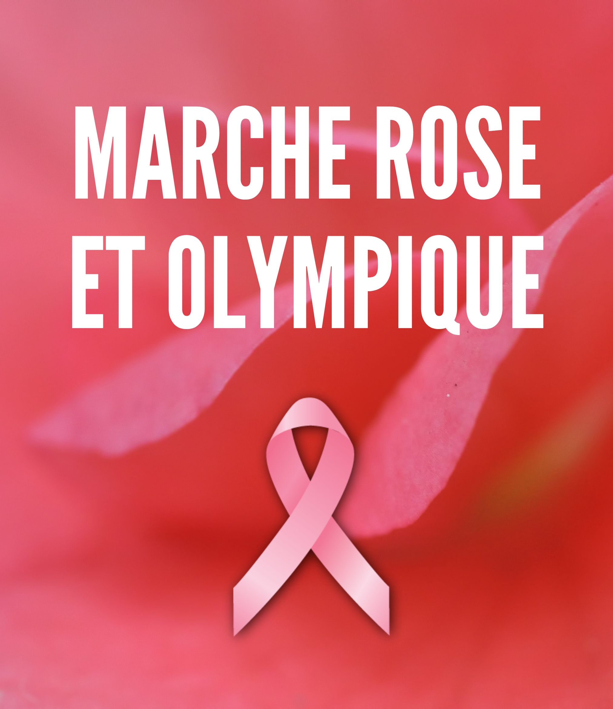 Une marche rose olympique - Ville de Billy Berclau