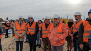 Pose de la première pierre de l’usine du groupe SICAD