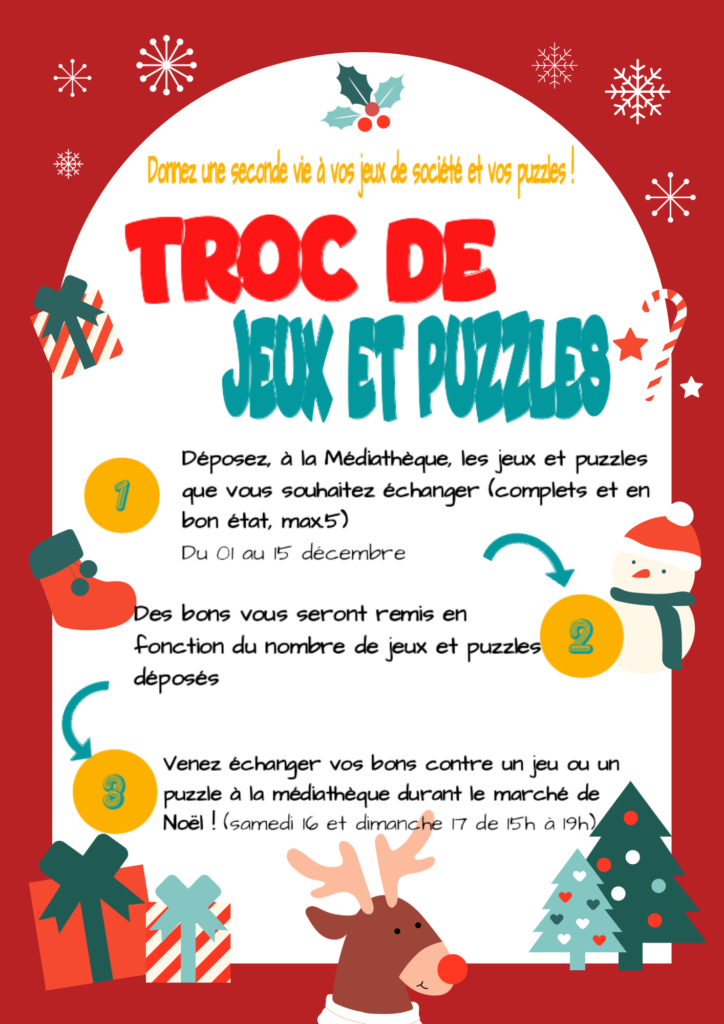 Troc de jeux et Puzzles