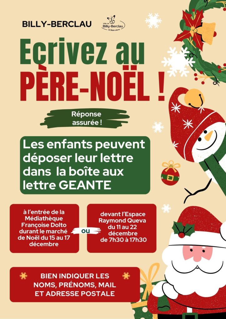 Ecrivez au père-noël !