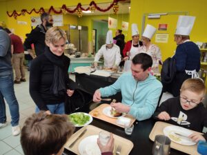 La chandeleur au restaurant scolaire