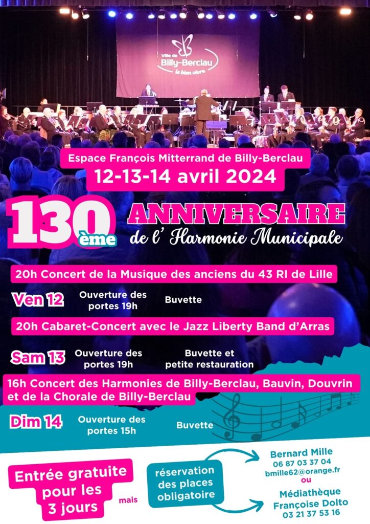 Les 130 ans de l’harmonie municipale