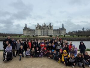 La classe verte à Chambord