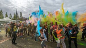 De la couleur avec la color run