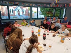 De jeunes allemands en visite à Billy-Berclau