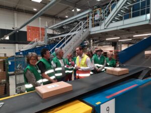 Visites du site Colissimo
