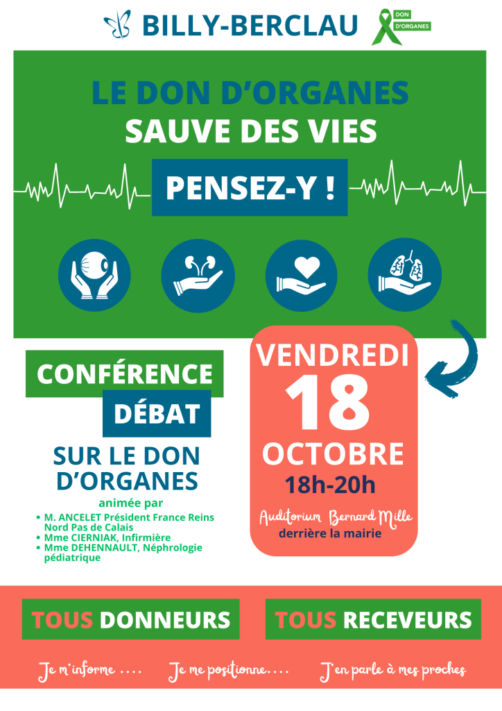 Conférence débat sur le don d’organes