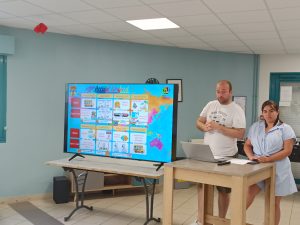 De jeunes allemands à Billy-Berclau cet été
