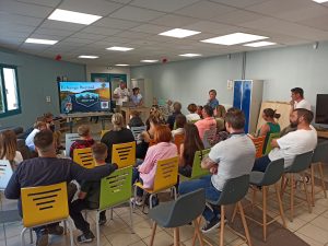 De jeunes allemands à Billy-Berclau cet été
