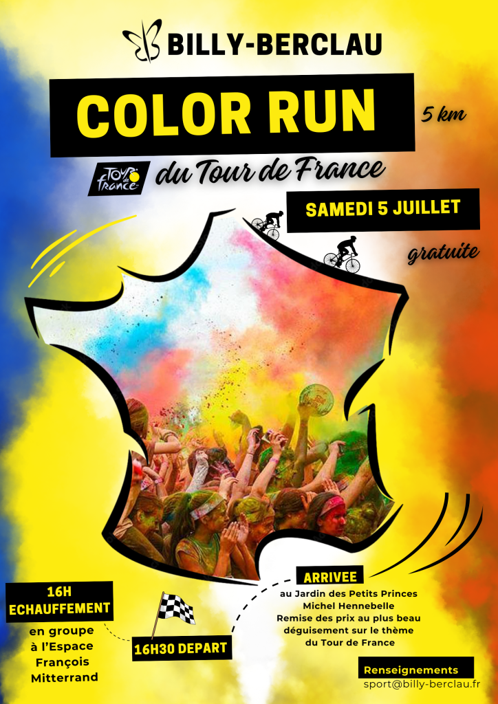 La Color Run du Tour de France