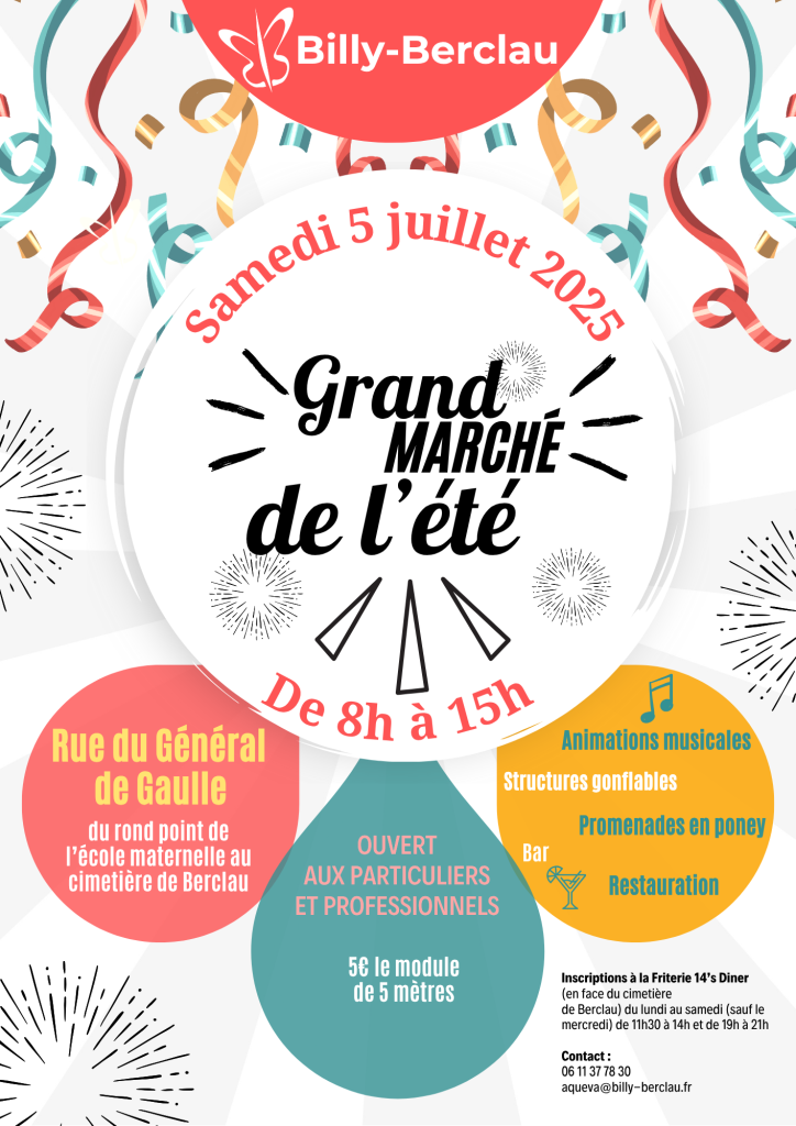 Grand marché de l’été