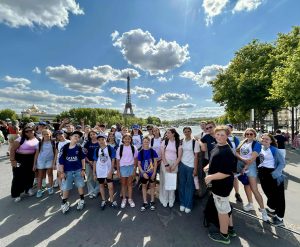Les jeunes allemands visitent Paris