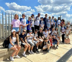 Les jeunes allemands visitent Paris