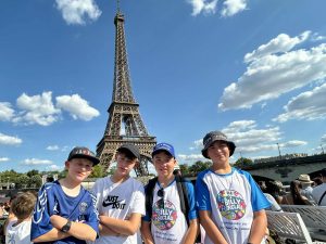 Les jeunes allemands visitent Paris