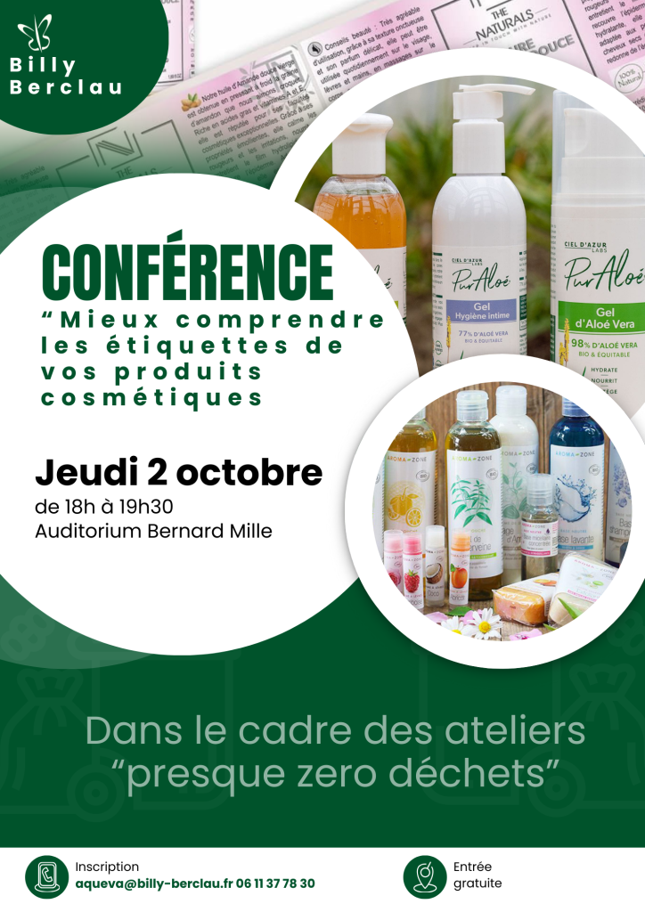 Conférence sur la lecture et la compréhension des étiquettes