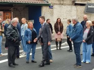 La rénovation de la rue Pasteur