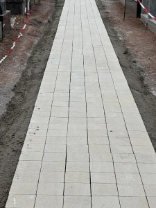 Travaux au cimetière de Berclau