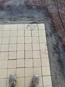 Travaux au cimetière de Berclau