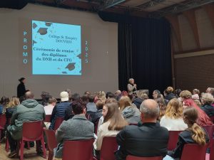 Remise des brevets des collèges
