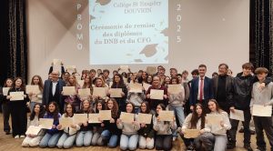 Remise des brevets des collèges