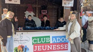Un marché de Noël féerique
