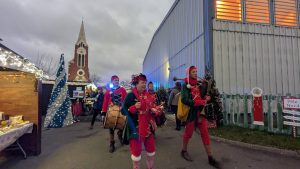 Un marché de Noël féerique