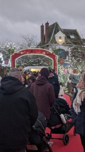 Un marché de Noël féerique